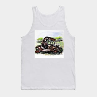 Wrecked And Rusting Tank Top